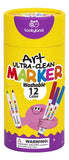 ULTRA-CLEAN WASHABLE MARKER - 12 COLOUR - TOOKYLAND