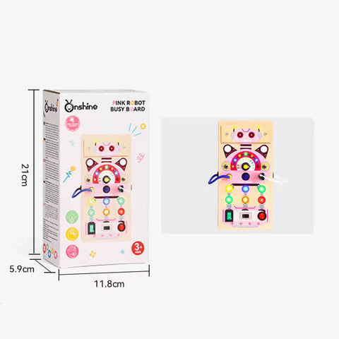 PINK ROBOT LED BOARD