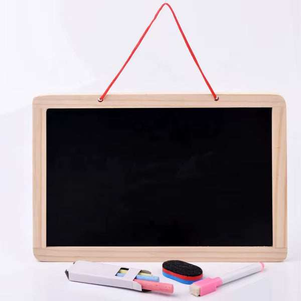 WOODEN DOUBLE SIDED B/W BORAD