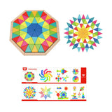 WOODEN KALEIDOSCOPE PUZZLE - TOOKY TOY