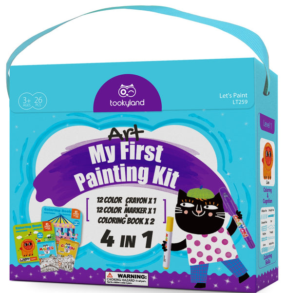 TOOKYLAND MY FIRST PAINTING KIT