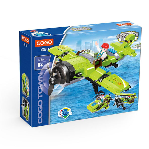 3 IN 1 AEROPLANE BUILD - COGO