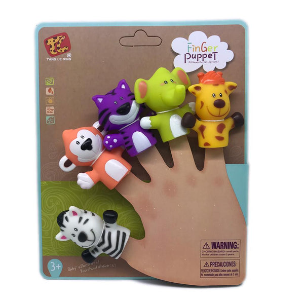 FINGER PUPPETS - WILD ANIMALS