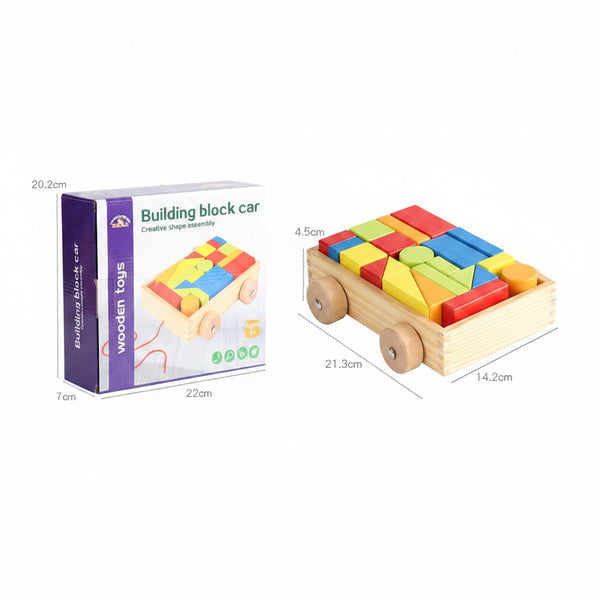 PULL ALONG WOODEN BLOCKS