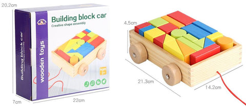 PULL ALONG WOODEN BLOCKS