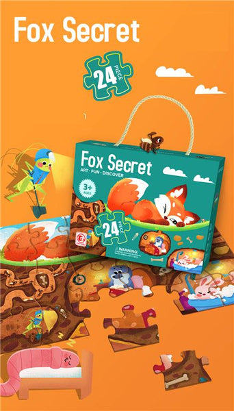 24PC SECRET FOX PUZZLE