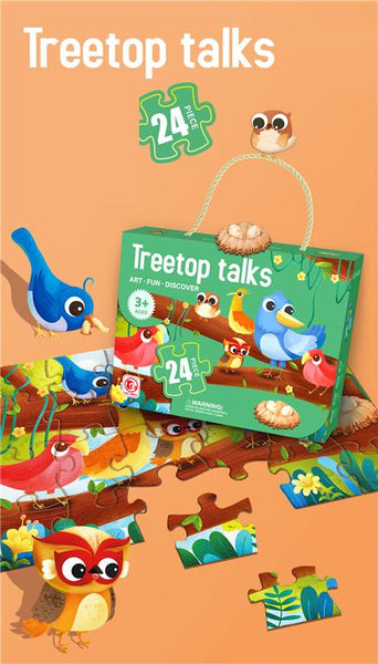 24PC TREETOP TALKS PUZZLE