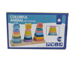 EDUCATIONAL WOODEN STACKER