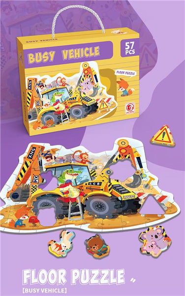 CONSTRUCTION PUZZLE - 57PC