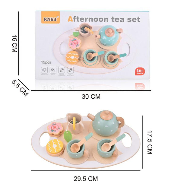 AFTERNOON TEA SET-WOODEN