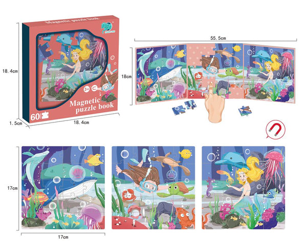 MERMAID PUZZLE BOOK
