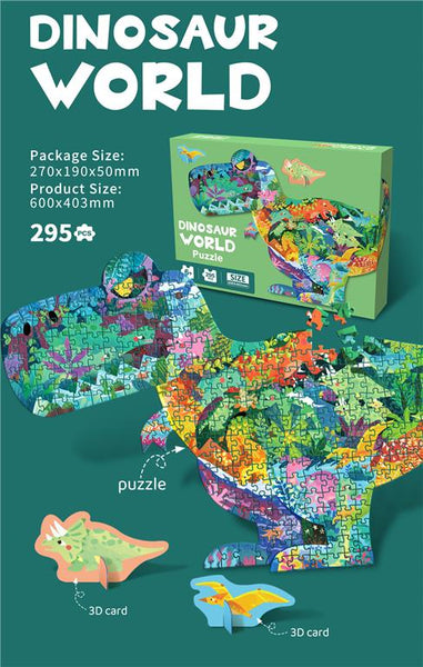 DINOSAUR PUZZLE - 295PC