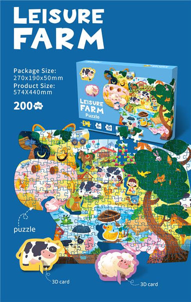 FARM PUZZLE - 200PC