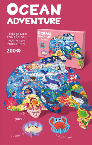 OCEAN PUZZLE - 200PC