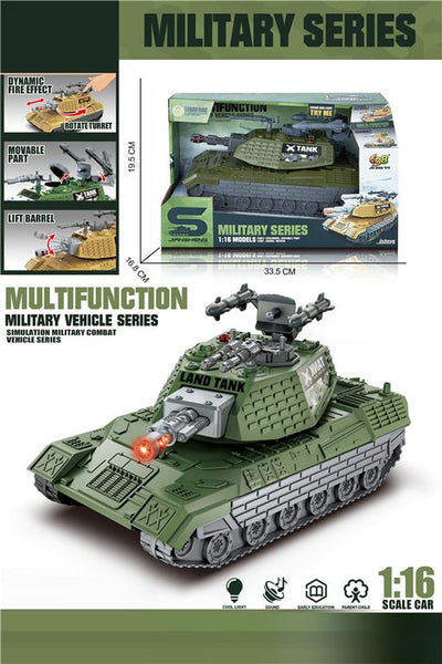 BATTERY MILITARY TANK