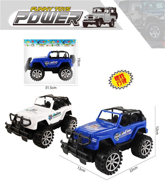 POLICE JEEP