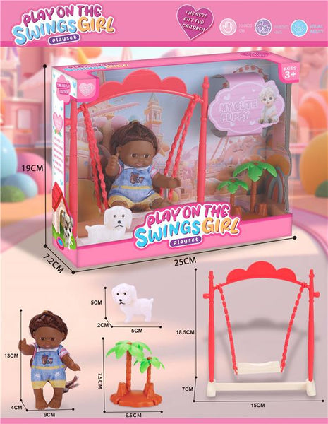 DOLL IN A SWING