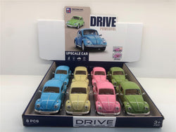 ALLOY BEETLE CARS 8 PC - OUT OF STOCK