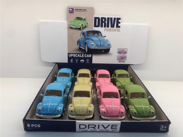 ALLOY BEETLE CARS 8 PC