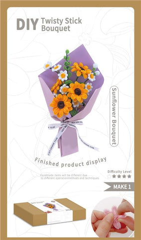 DIY SUNFLOWER BOUQUET