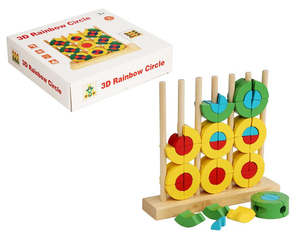 WOODEN EDUCATIONAL GAME