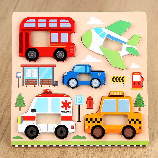 TRANSPORT PUZZLE-TODDLER