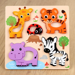 WILD LIFE PUZZLE -TODDLER