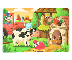 FARM PUZZLE -24PC