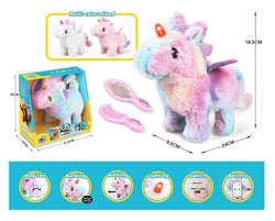 PLUSH UNICORN - BATTERY OPERATED