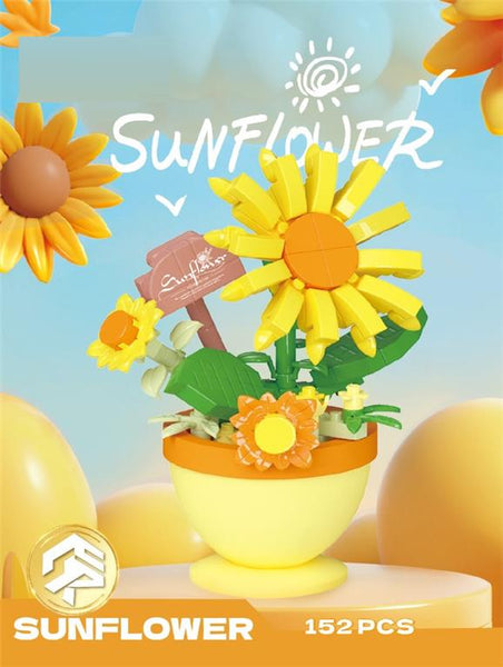 SUNFLOWER BUILD - 152PC