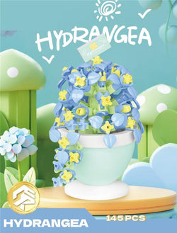 FLOWER BUILD - 145PC HYDRANGEA