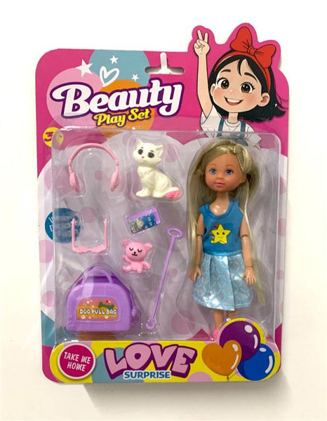 LITTLE GIRL/KITTY SET