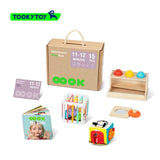 MONTESSORI INSPIRED PLAY BOX - 11 TO 12 MONTHS - TOOKY TOY