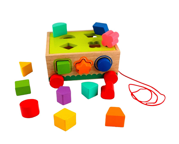 SHAPE SORTER CART - TOOKY TOY