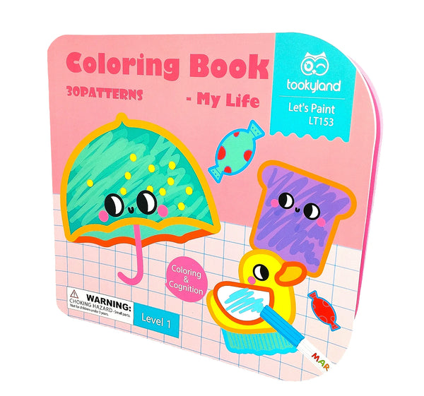 MY LIFE COLOURING BOOK - TOOKYLAND