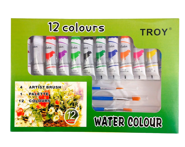 12PC WATER COLOUR PAINTS