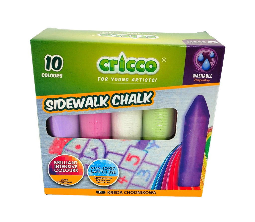 CHUNKY SIDEWALK CHALK – Free Range Kids ZA