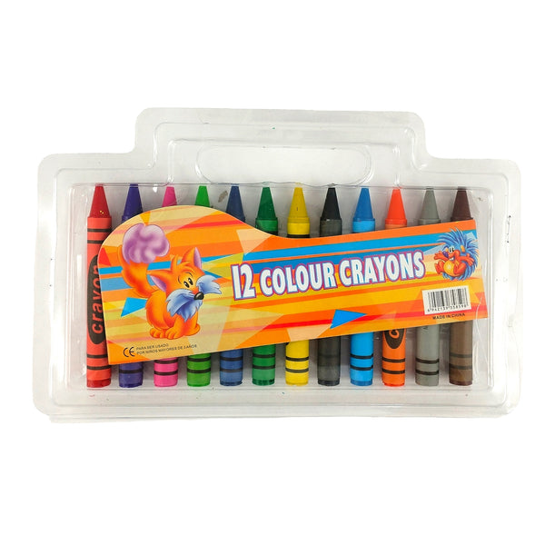 WAX CRAYONS-12PC-SOLD OUT