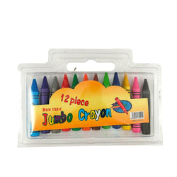 JUMBO CRAYONS - 12PC