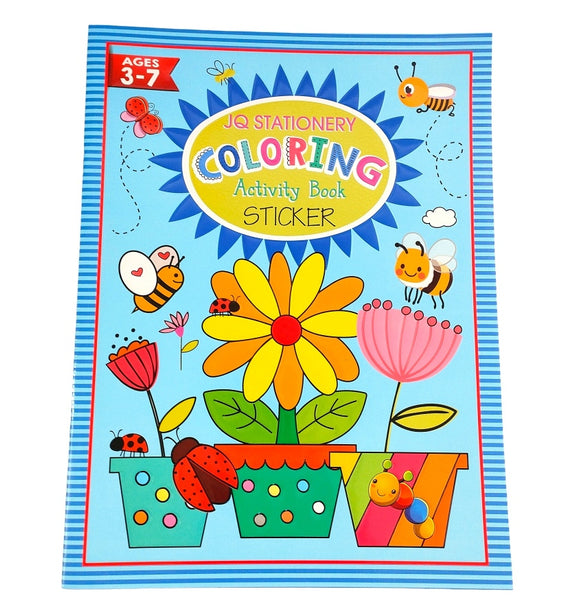 COLOUR/STICKER BOOKS