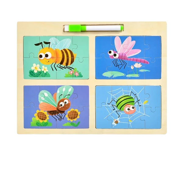 PUZZLE BOARD -WOODEN