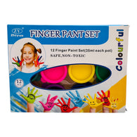 12PC FINGER PAINT