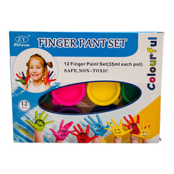 12PC FINGER PAINT