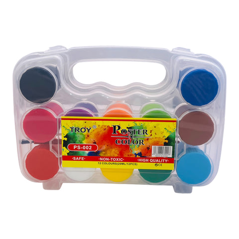 12PC POSTER PAINT