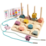 SHAPE STACKING - WOODEN