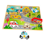 CHUNKY TRANSPORT PUZZLE - TOOKY TOY