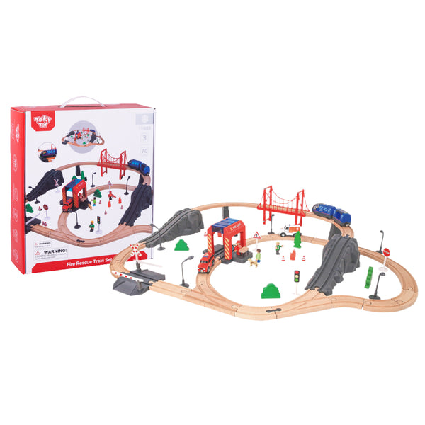 TOOKY TOY LARGE TRAIN SET