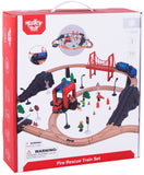TOOKY TOY LARGE TRAIN SET
