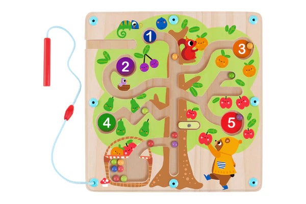 APPLE TREE COUNTING MAZE - TOOKY TOY