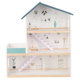 WOODEN DOLLS HOUSE-TOOKY TOY - 5 AVAILABLE